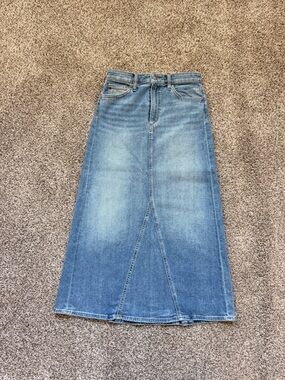 Joe's Jeans Light Blue Denim Maxi Skirt. Size 27